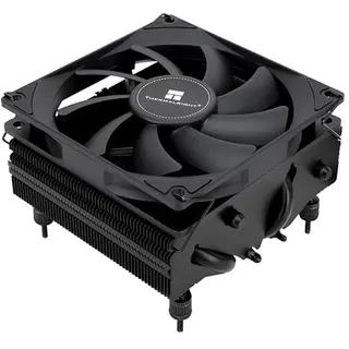 TR-Thermalright AXP90 X53 Black CPU-Kühler-53mm Höhe, leiser 92mm Low Profile Lüfter-2700U/min, für AM4/AM5,Intel LGA1851/1700/115x/1200,Niedriges Profil ITX PC Kühler-Schwarz