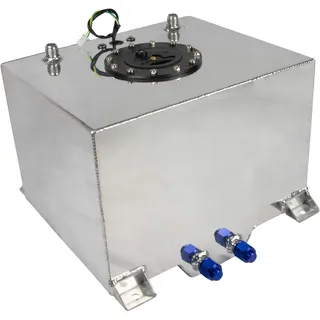 30 Liter Aluminium Kraftstofftank Alu Renntank Motorsport Benzin 30L Tank Rallye