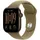 GPS 42 mm Aluminiumgehäuse Dunkelbronze Sportarmband Oliv M/L