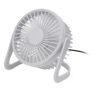 COFI 1453 Platinet PTF322 USB Tischventilator Weiß kompakt