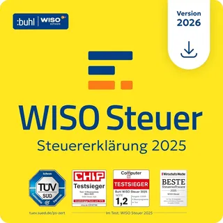 Buhl WISO Steuer 2026 DVD-ROM