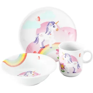 SELTMANN WEIDEN Kindergeschirr Set Mein kleines Einhorn