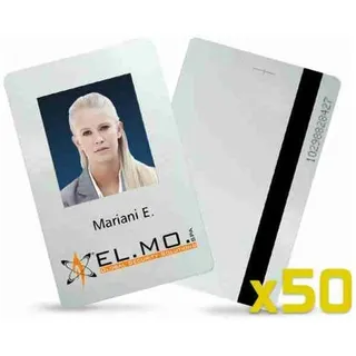 Elmo - Standardkarte Mit Magnetstreifen Und Proximity-leser (rf 125 Khz) 50 Stk.