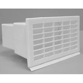 Upmann Außengitter mit Rückstauklappe