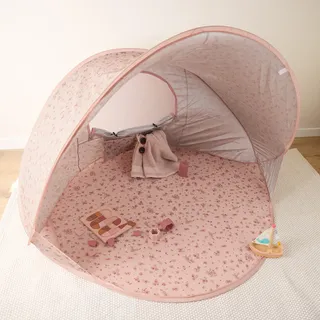 Bieco Strandmuschel Dreamy Flowers, Pink