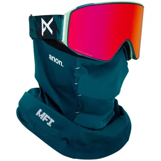 Anon M4 Skibrille inkl. Zusatzbrillenglas und MFI® Goggle prcv sun red Gr. Uni