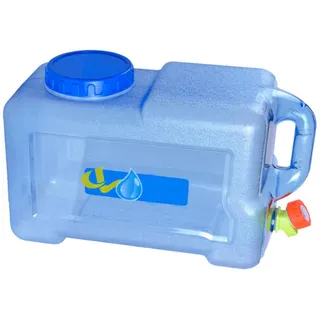 Wasserkanister mit Hahns und Schraubdeckel, Wasserkanister Hahns, Camping-Wasserbehälter mit Wasserhahns für Outdoor-Camping, Van, Wohnmobil