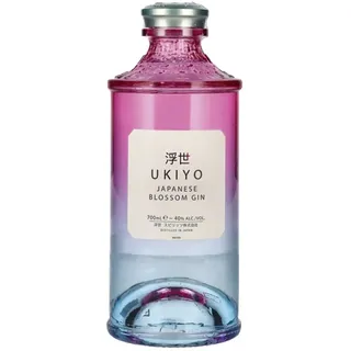 Ukiyo Japanese Blossom Gin 40% vol 0,7 l