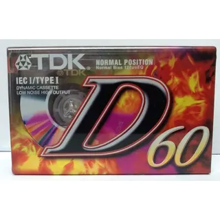 TDK D 60 EB Audio-Kassette (60min)