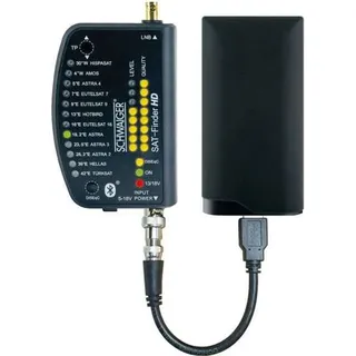 Schwaiger SF9003BTAKKU Satellitenfinder 950 - Powerbank SAT Finder