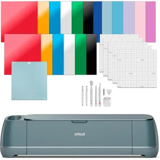 Cricut Maker 4 Essentials Bundle Schneideplotter Gestaltungsset Schnittbreite 29.7cm