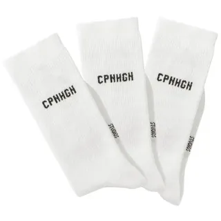 Copenhagen Studios Basicsocken Damen 3x off white Gr.35-38