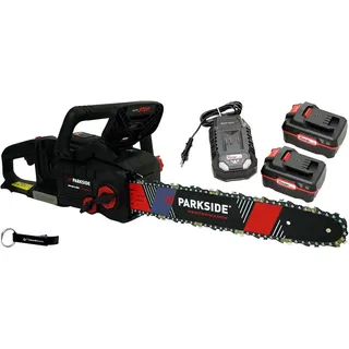 PARKSIDE PERFORMANCE® 40V Akku Kettensäge PPKSA 40-Li (inkl. 2x4ah Akkus) + HEADNMORE® Schlüsselanhänger im HEADNMORE® Bundle
