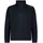 Strickfleece blau/schwarz 54