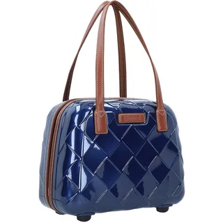 Stratic Leather & More Beautycase 36 cm blau