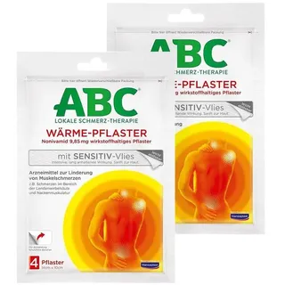 BEIERSDORF Abc Wärme-Pflaster sensitive-Vlies Hansaplast med