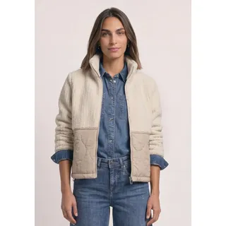 STREET ONE Fellimitatjacke Damen Beige 34