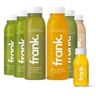 frank. 5 Tages Saftkur Pro (inkl. 7,5€ Einweg-Pfand) St Getränk