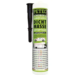 Petec Scheiben- & Karosseriedichtmasse 310 ml