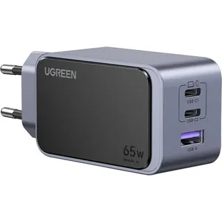 UGREEN Nexode S 65W 3-Port GaN Fast Charger EU gray