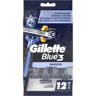 Gillette Blue3 Smooth Einwegrasierer 12 St.