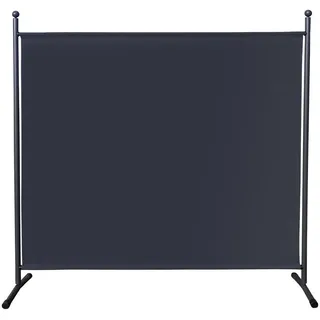 Quick Star Paravent grau 180 x 178 cm