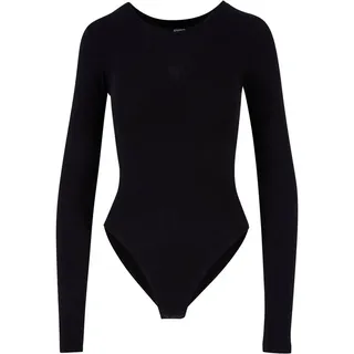 URBAN CLASSICS Ladies Stretch Jersey Longsleeve Body - schwarz S