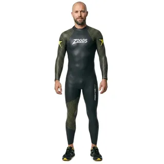 Zoggs Neoprenanzug Predator Pro Schwarz/Gelb XXL