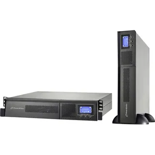 PowerWalker VFI 1000RM LCD USV - Black