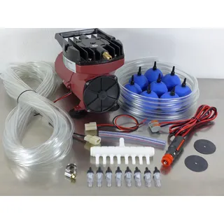 Hailea 12V Transportbelüfter Sauerstoffpumpe Belüfter Teichbelüfter Kompressor