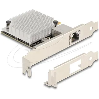 DeLock 90758 PCI Express 10 Gigabit LAN 1 x RJ45 AQC107S (Mini PCI Express), Netzwerkkarte Eingebaut Ethernet 1x PCI-Express