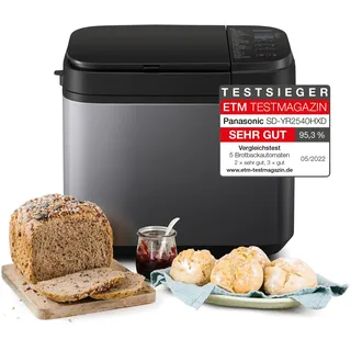 Panasonic SD-YR2540 HXD (Brotbackautomat, Dunkelgrau)