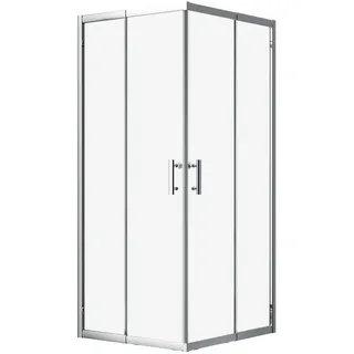 Badland HELA Duschkabine mit Schiebetür 90 x 190 cm transparent