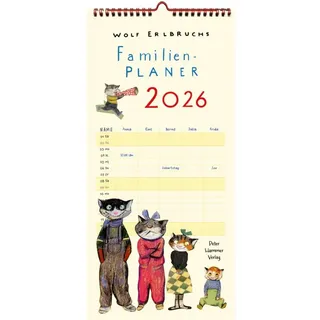 Peter Hammer Verlag Wolf Erlbruchs Familienplaner 2026
