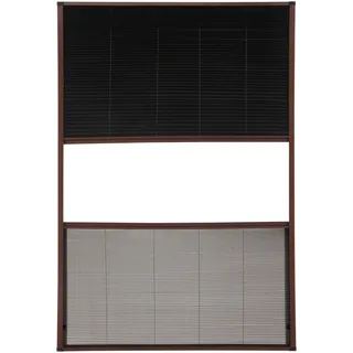 hecht International Hecht Kombi-Dachfenster-Plissee 110x160cm braun