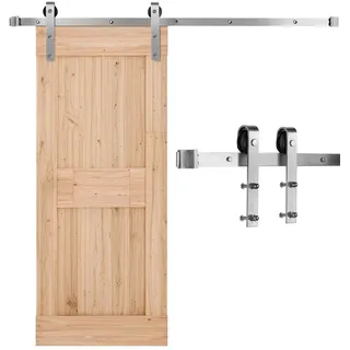 Vevor Schiebetürsystem 1,5m Laufschiene Silber