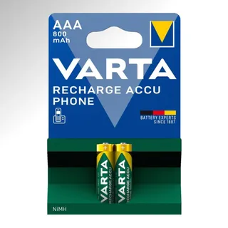 Varta Akku AAA 800mAh DECT schnurlos Telefon HR03 Ni Mh
