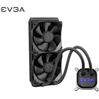 EVGA Wasserkühlung CLC 240 LED 240mm Intel/AMD Aluminium schwarz