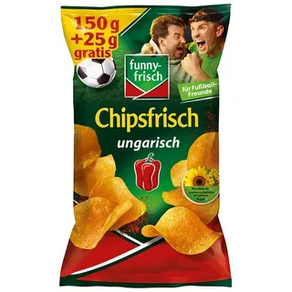 Funny-Frisch ungarisch Chips 175,0 g, 1 St.