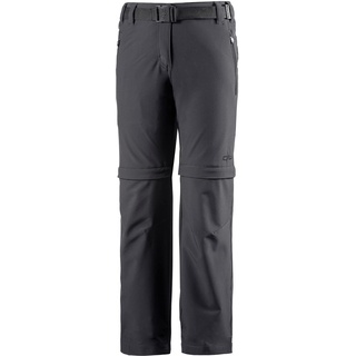 CMP - Stretch-Zip-off-Hose für Kinder, Anthrazit-Schwarz, 164