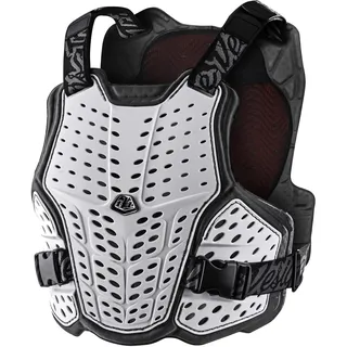 Troy Lee Designs Brustpanzer Rockfight Ce Flex Solid White XS/S
