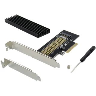 Conceptronic EMRICK M.2-NVMe-SSD-PCIe-Adapter PCI-Express Karte PCIe