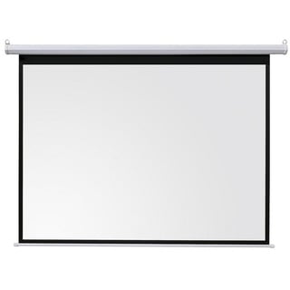 Celexon basic elektrische Beamer-Motor-Leinwand 240x180cm | 4K Full HD 3D | geeigent zur Deckenmontage oder Wandmontage | inkl. Fernbedienung