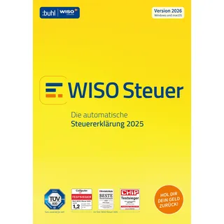 Buhl WISO Steuer 2026 DVD-ROM