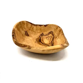 D.O.M. Die Olivenholz Manufaktur Schale rustikal aus Olivenholz
