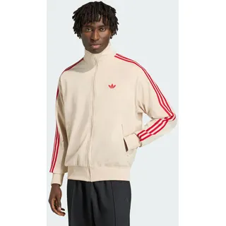 adidas Firebird Originals Jacke - Crystal Linen / Better Scarlet - M