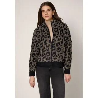 street one studio Damen Flauschiger Leo Cardigan - 46