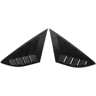 Stück Glänzend Schwarze Abs-lüftungsgitter Für Die Hintere Seite, Ersatzabdeckungen Für Fusion Mondeo 2013-2018