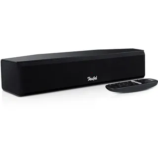 Teufel CINEBAR ONE Soundbar mit Bluetooth, HDMI ARC CEC, AUX, Integrierte USB-Soundkarte, Bassreflex für mitreißenden Sound bei Filmton, Musik und Games (Schwarz)
