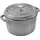 24 cm rund graphitgrau